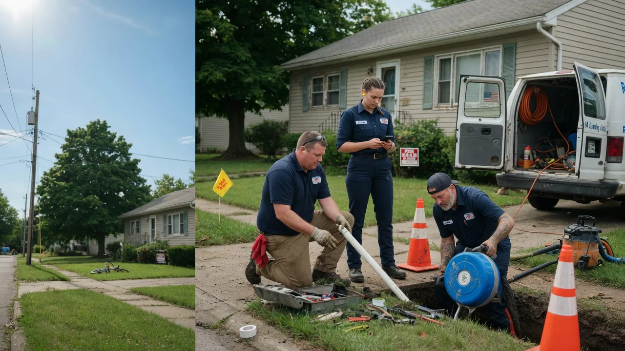 Sewer Line Repair in Bardolph, IL near me